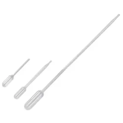 Plastic pasteur pipetten 63mm 30 druppels 1ml